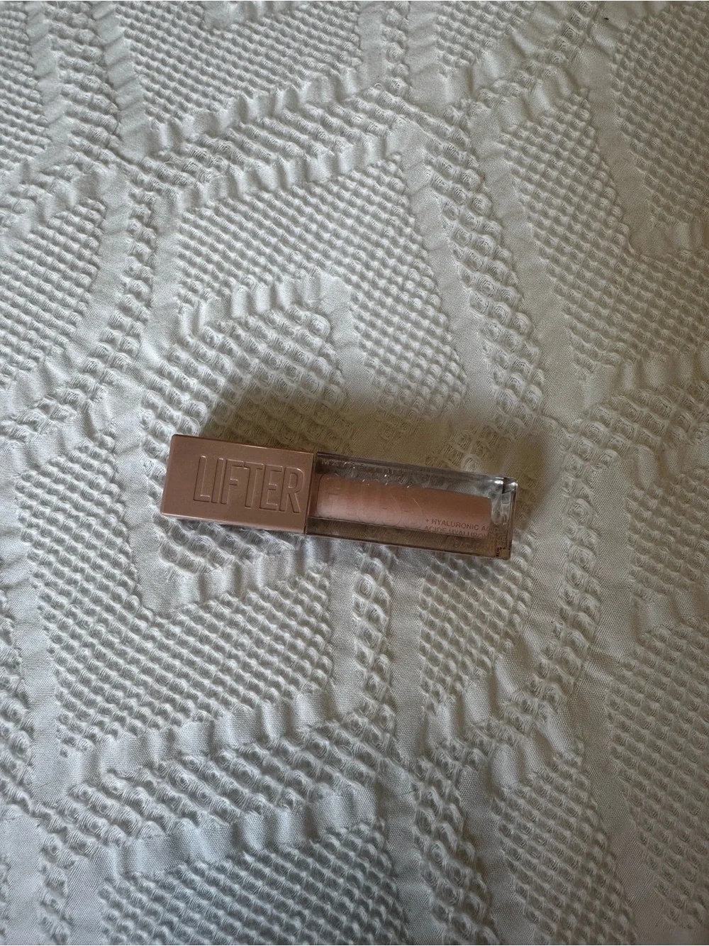 Maybelline Lifter Gloss + Hyaluronic Acid shade 002 Ice 5.4mL NWT Not Used